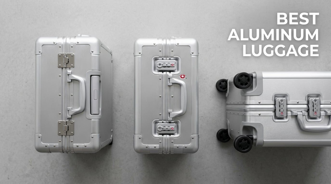 best aluminum luggage