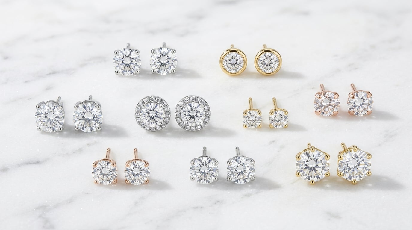 best diamond stud earrings