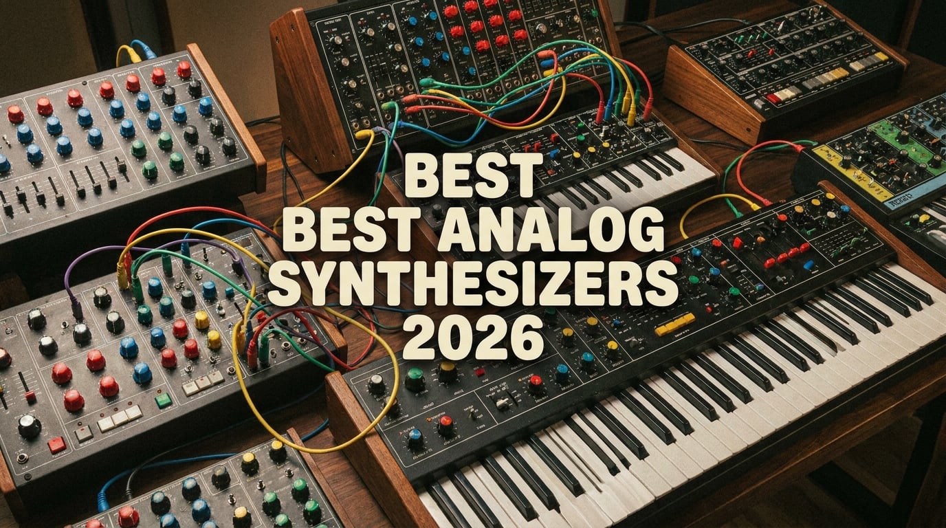 best analog synthesizers