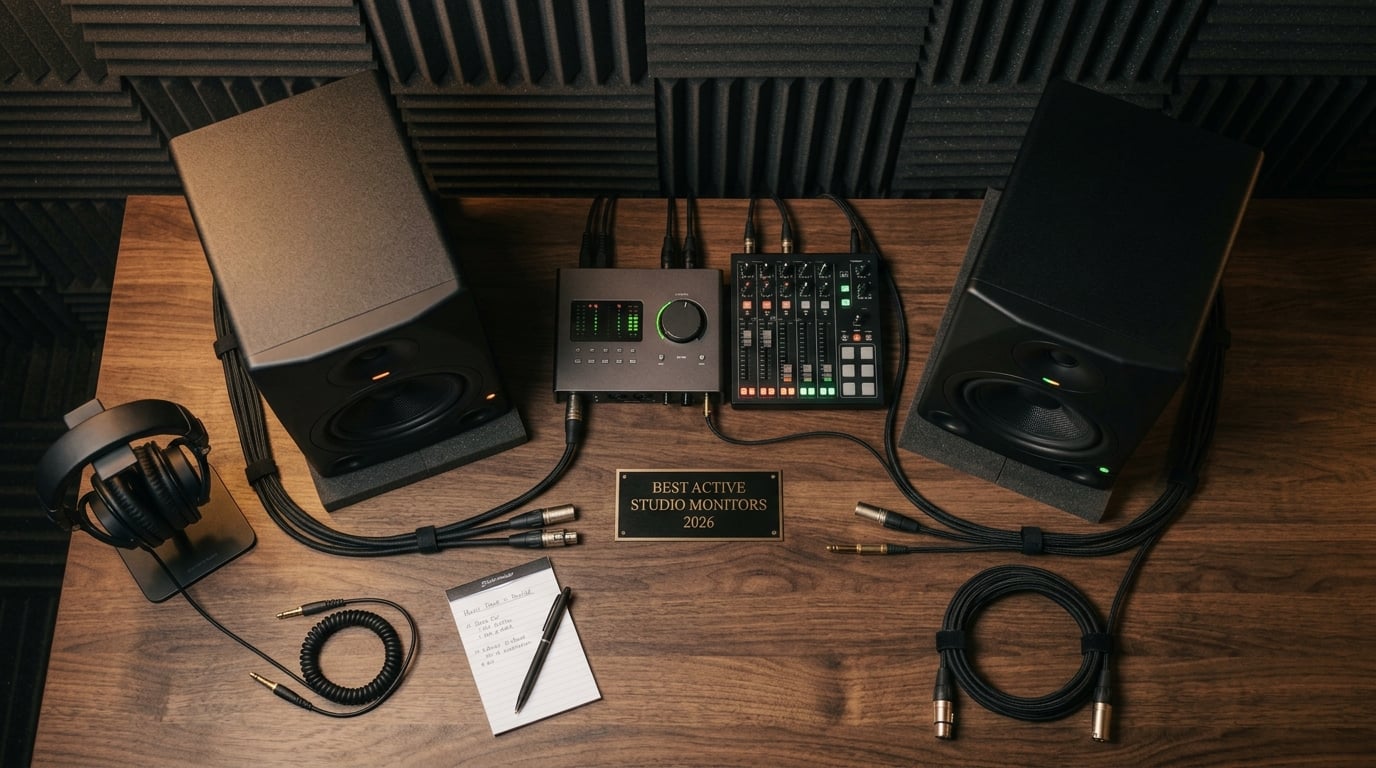 best active studio monitors