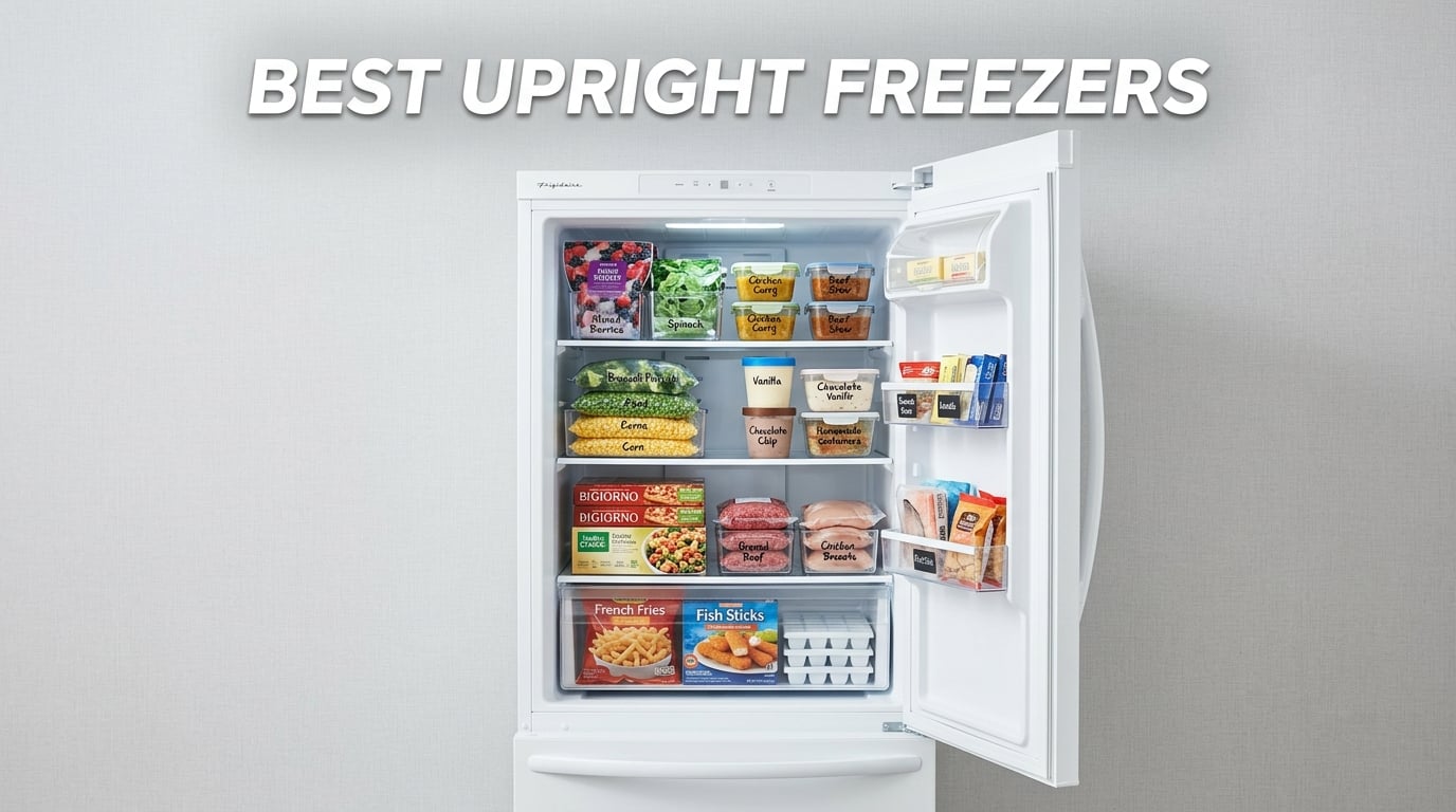 best upright freezers