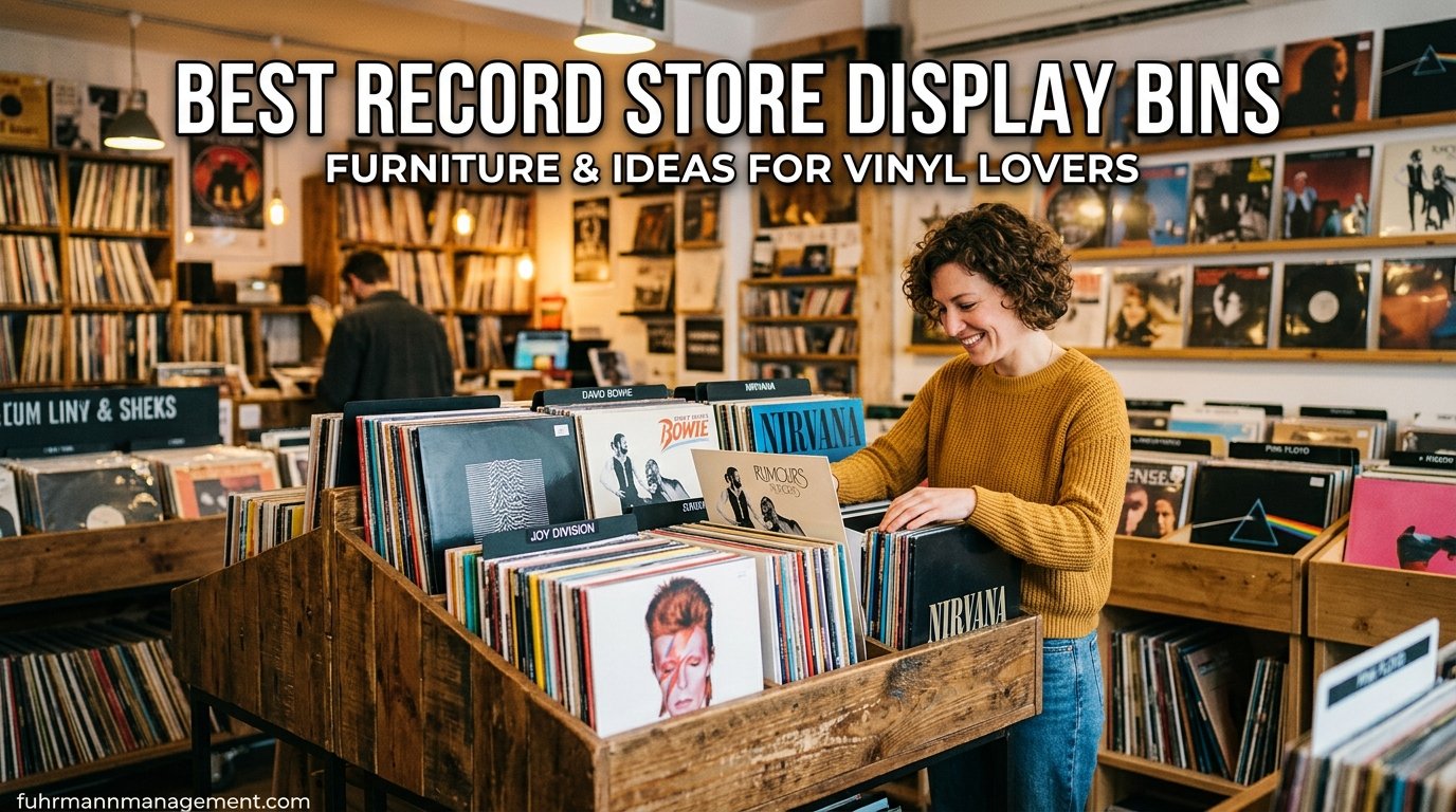 best record store display bins