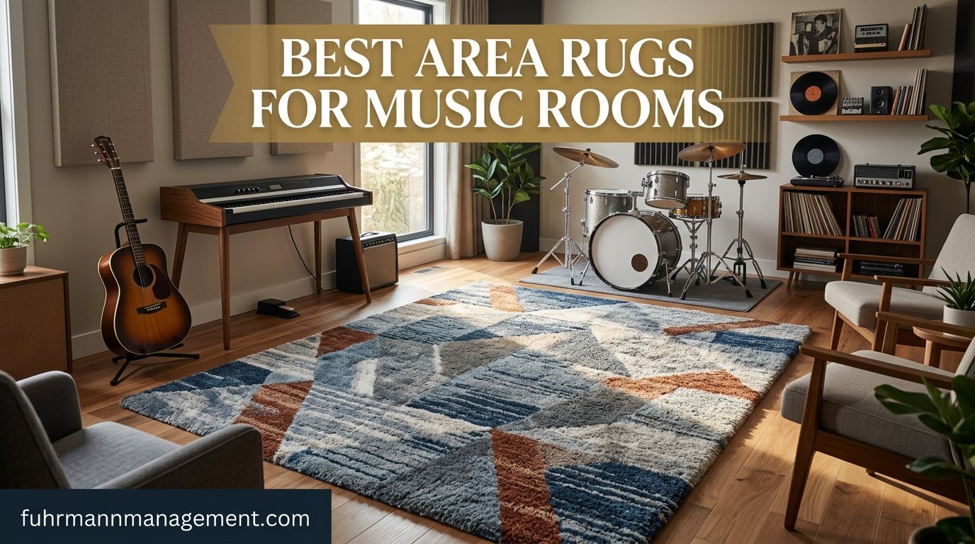 best area rugs for music rooms