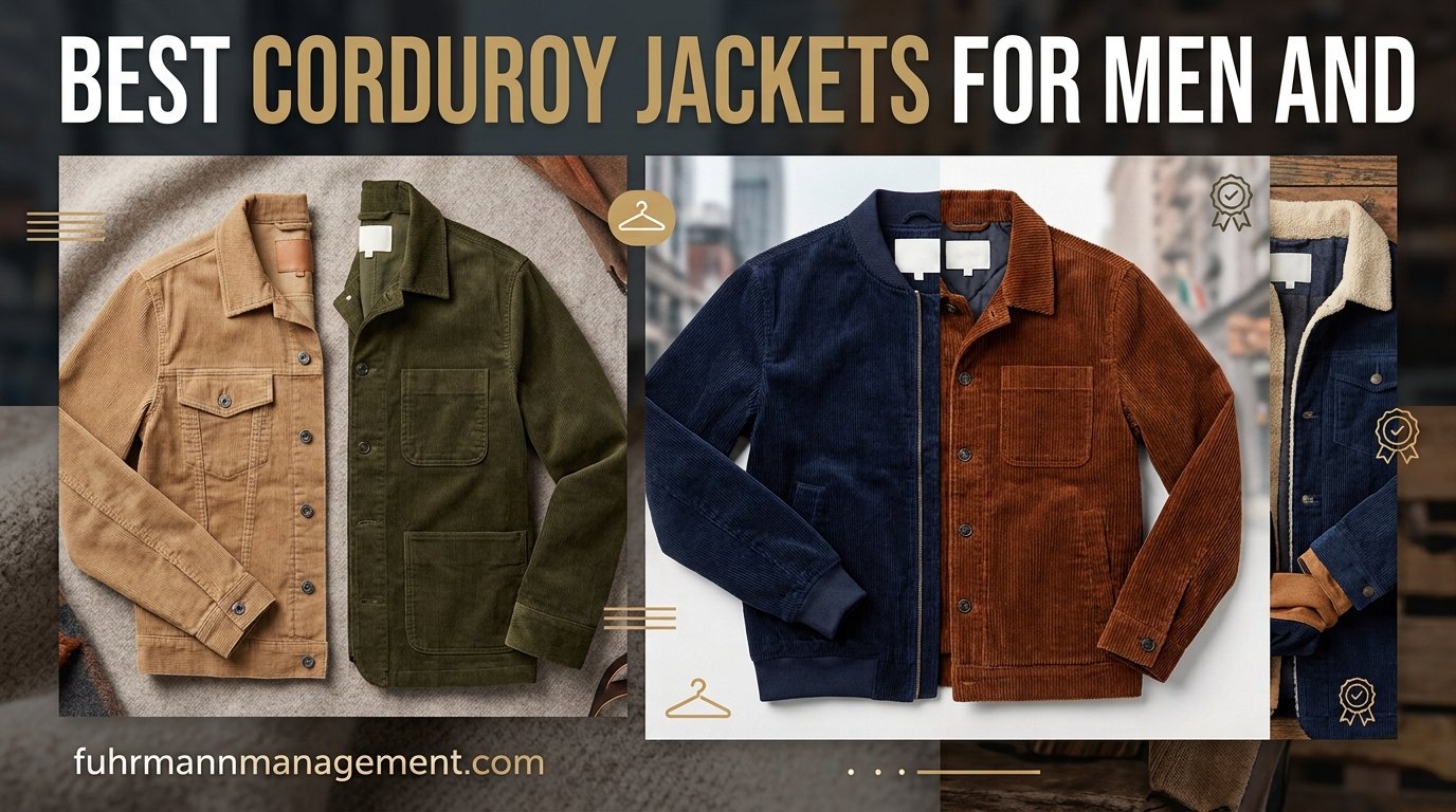 best corduroy jackets for men