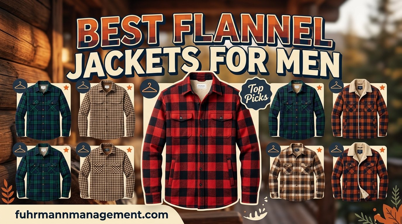 best flannel jackets for men