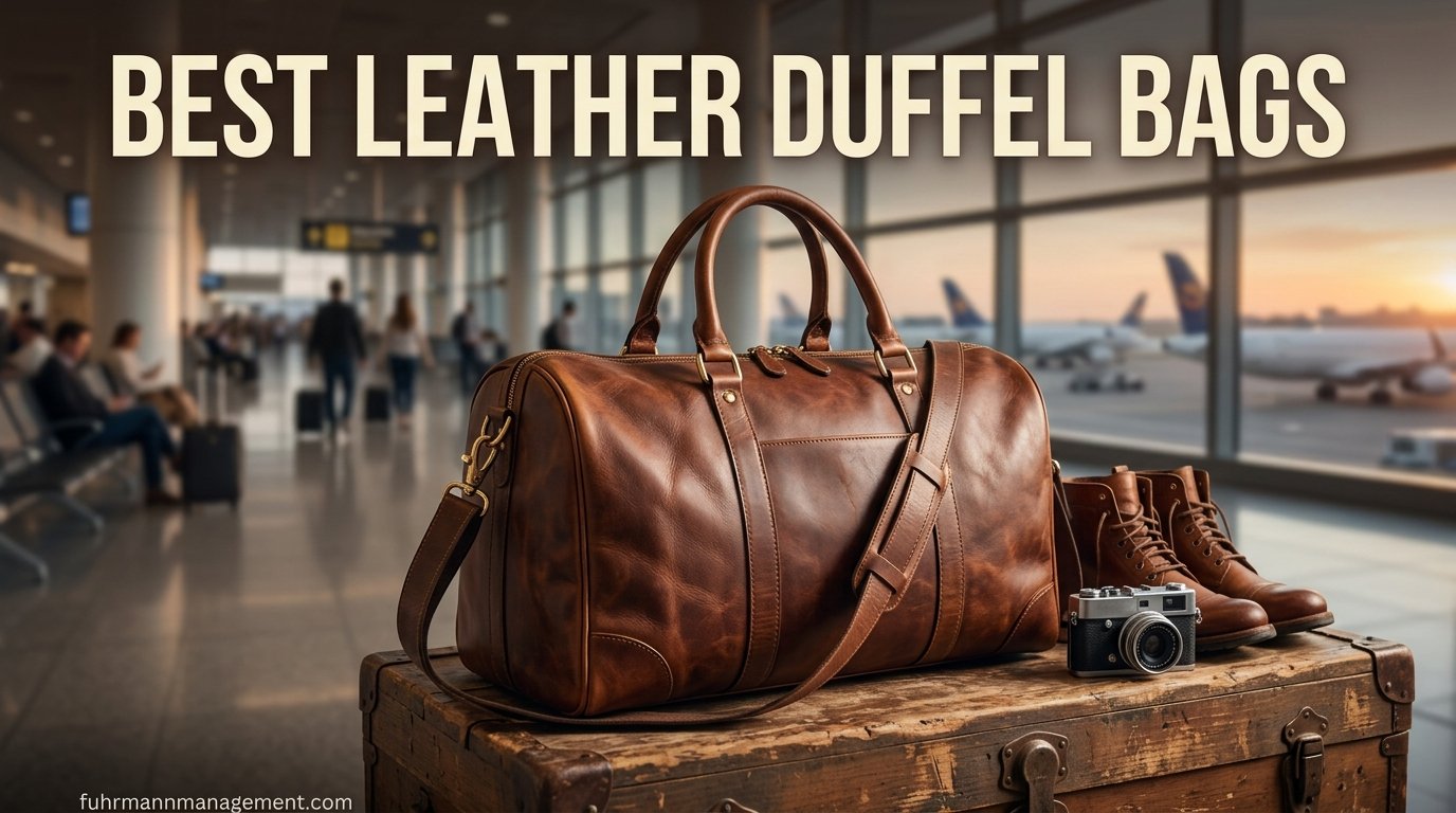 best leather duffel bags
