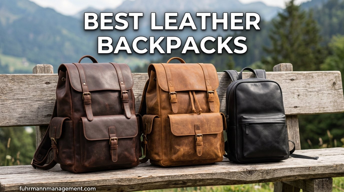 best leather backpacks