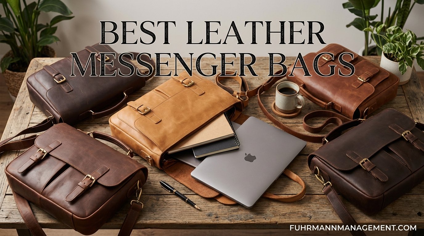 best leather messenger bags