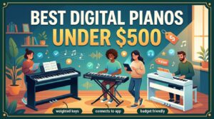 best digital pianos under 500