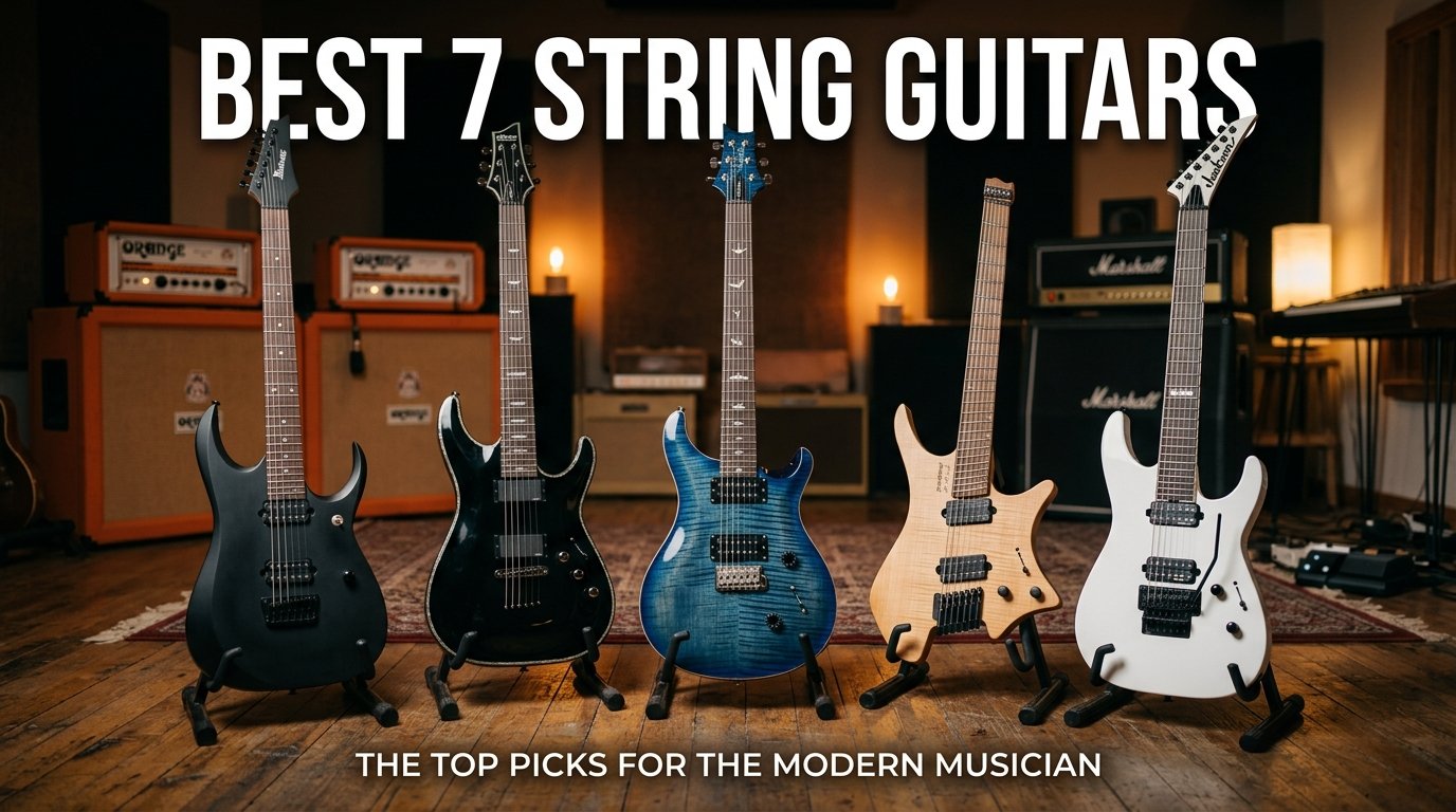 best 7 string guitars