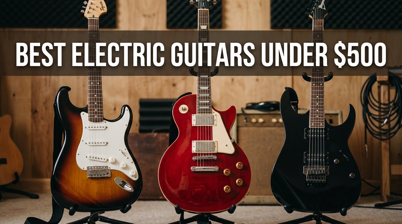 best electric guitars under 500