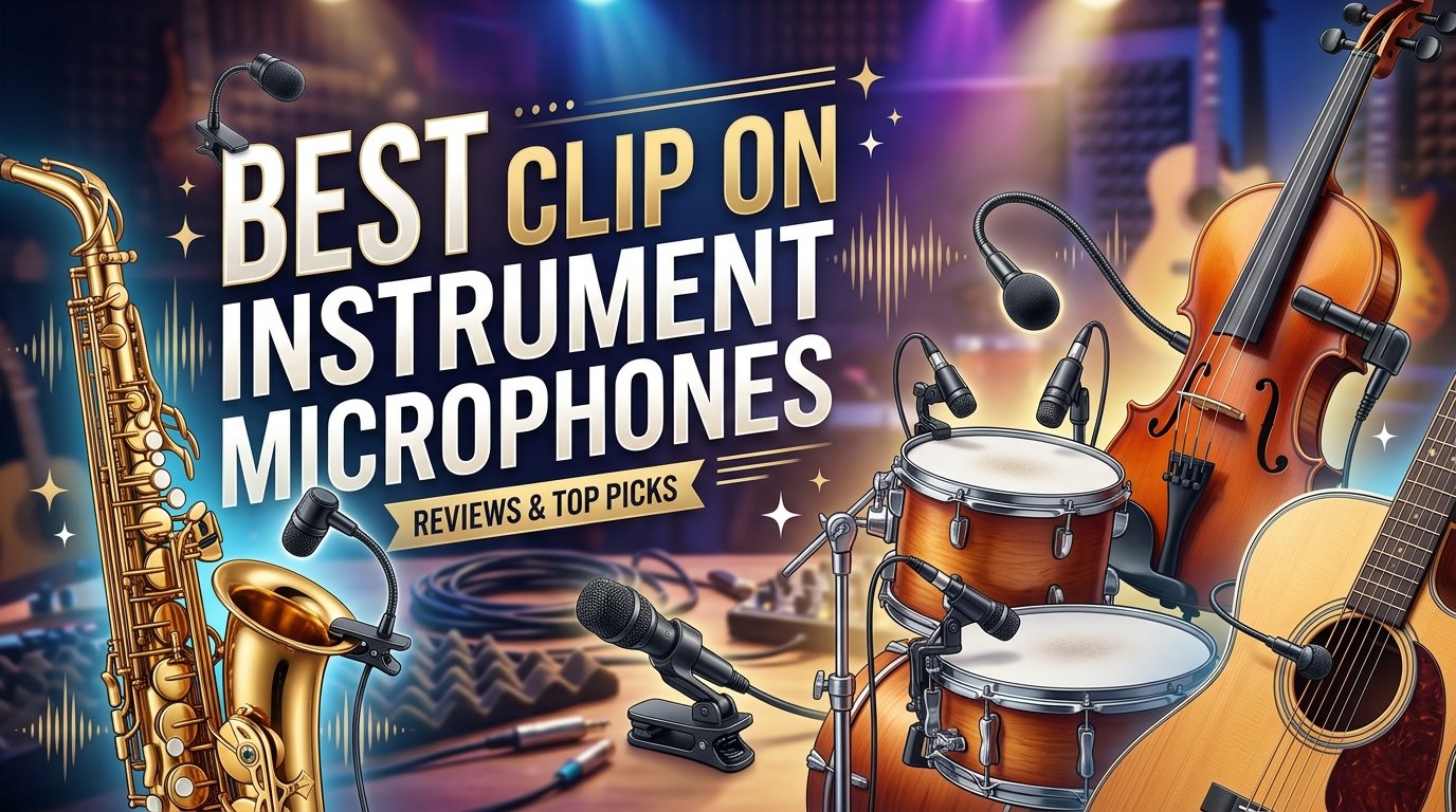 best clip on instrument microphones