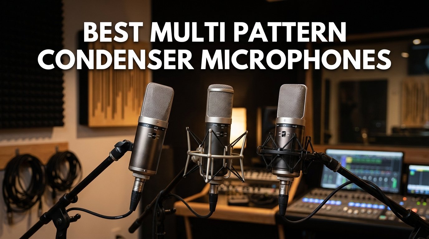 best multi pattern condenser microphones