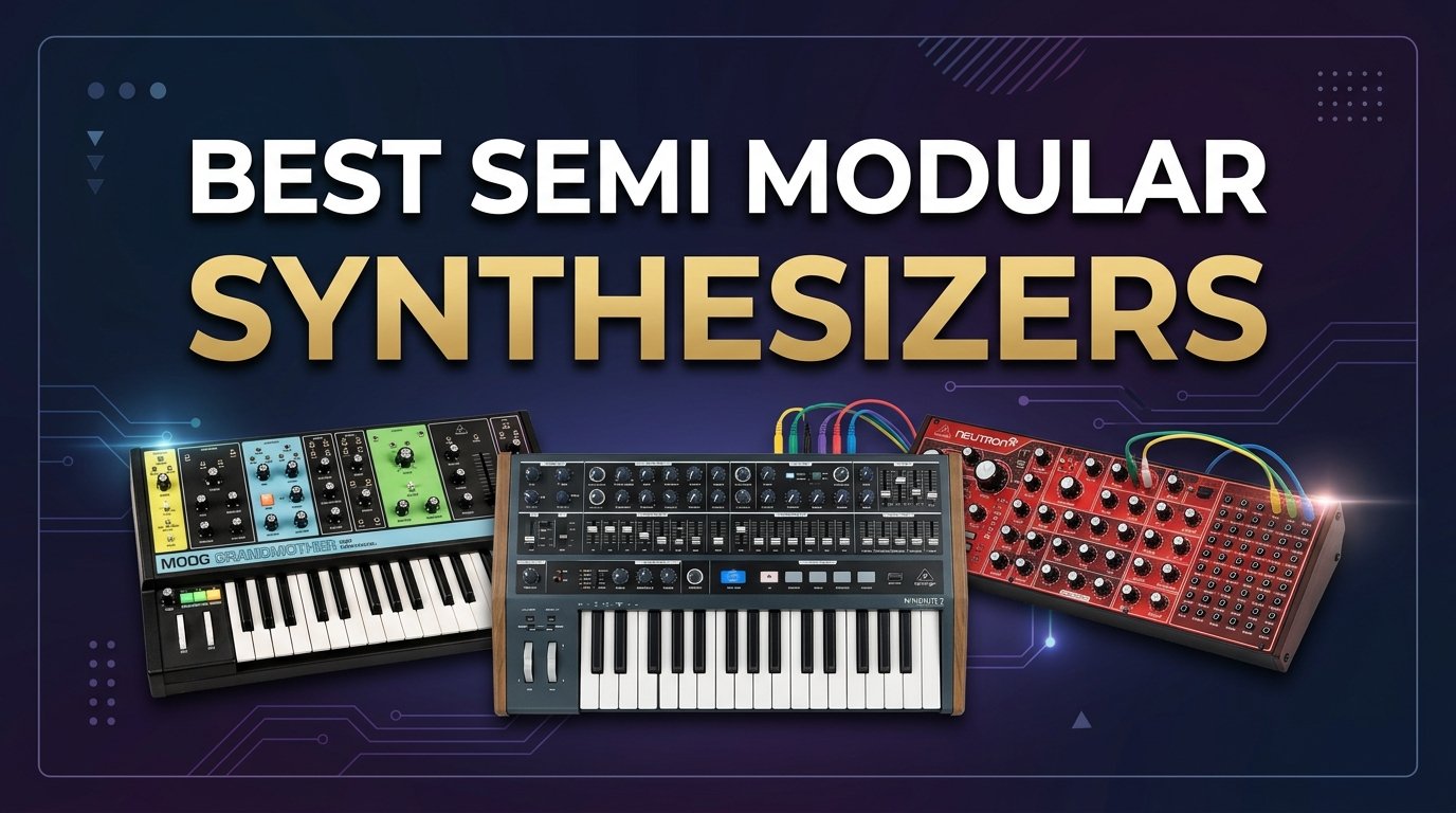 best semi modular synthesizers