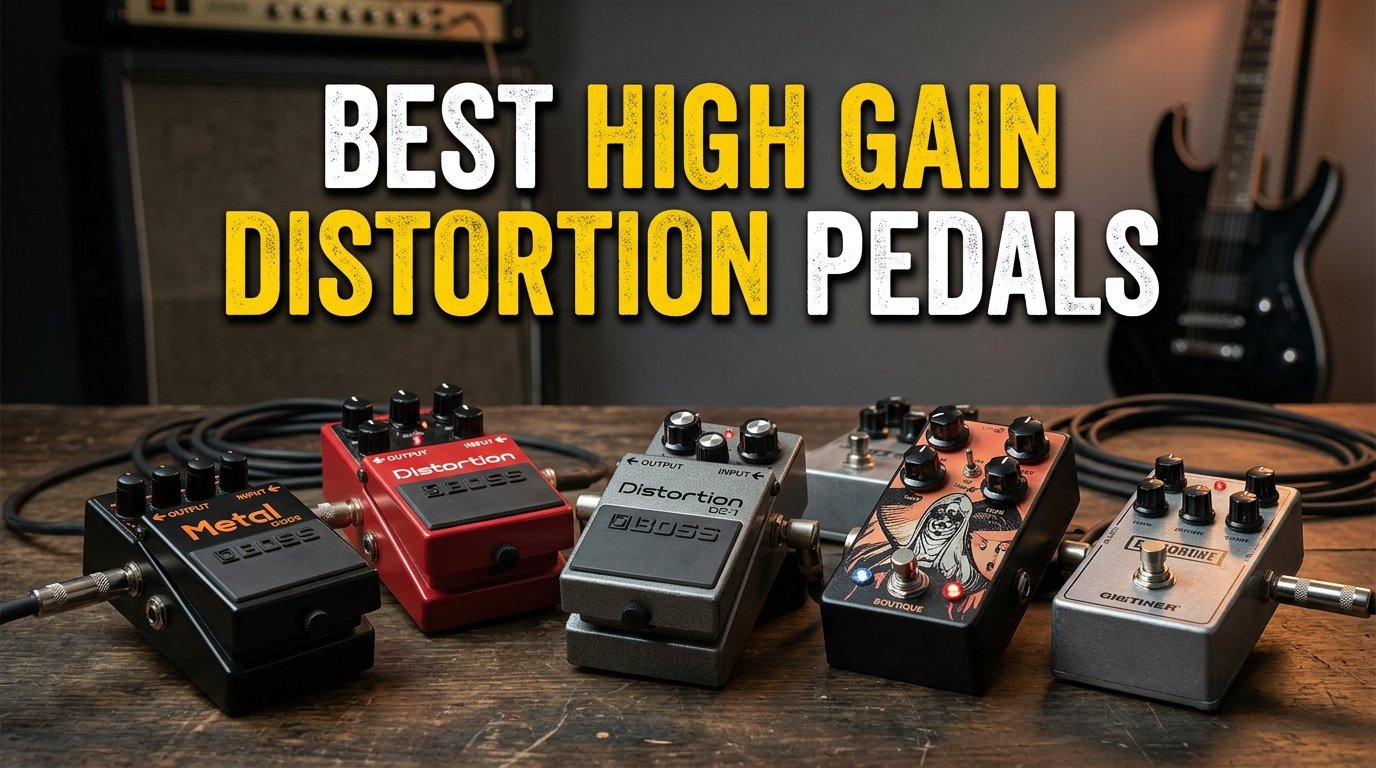 best high gain distortion pedals