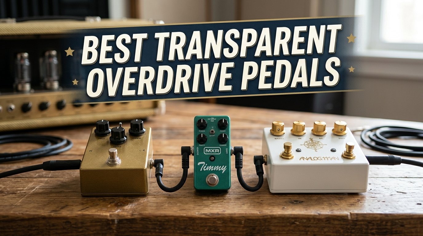 best transparent overdrive pedals