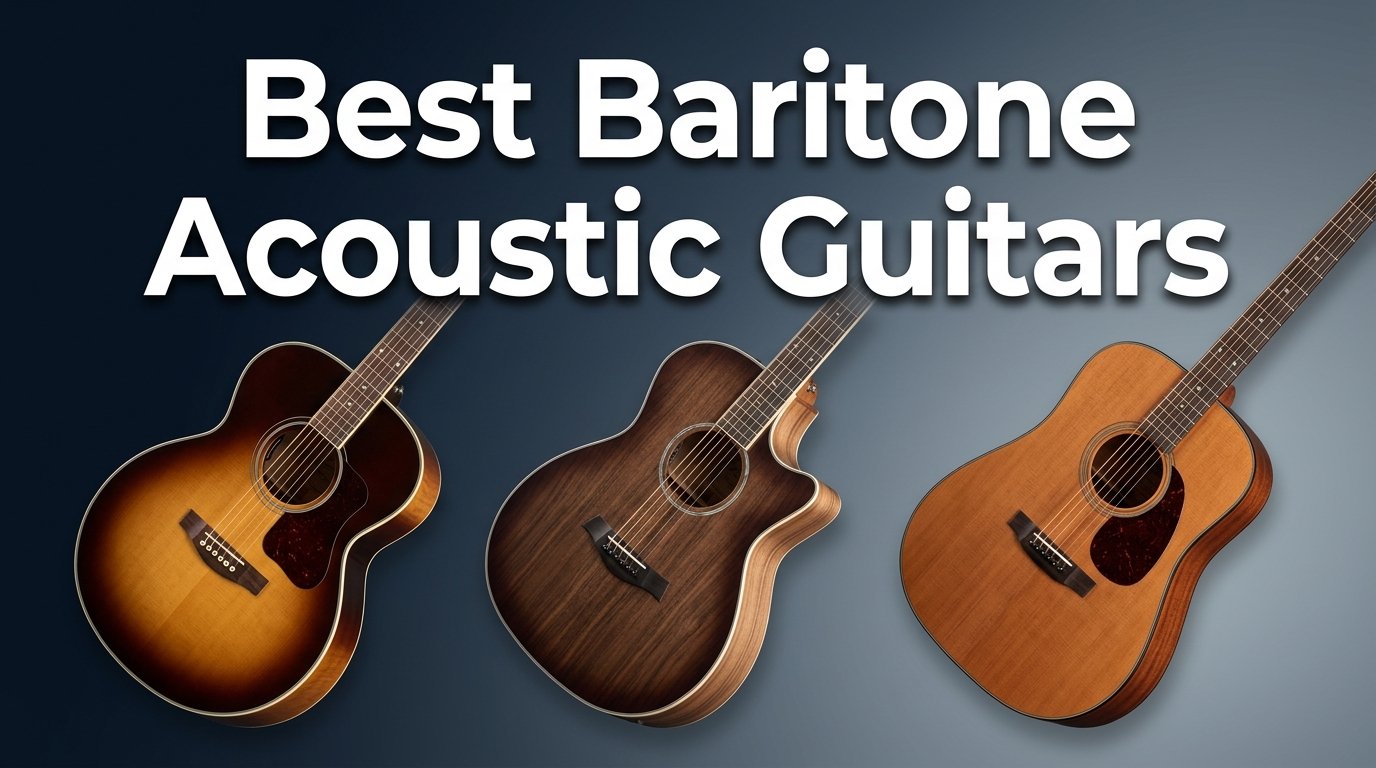 best baritone acoustic guitars