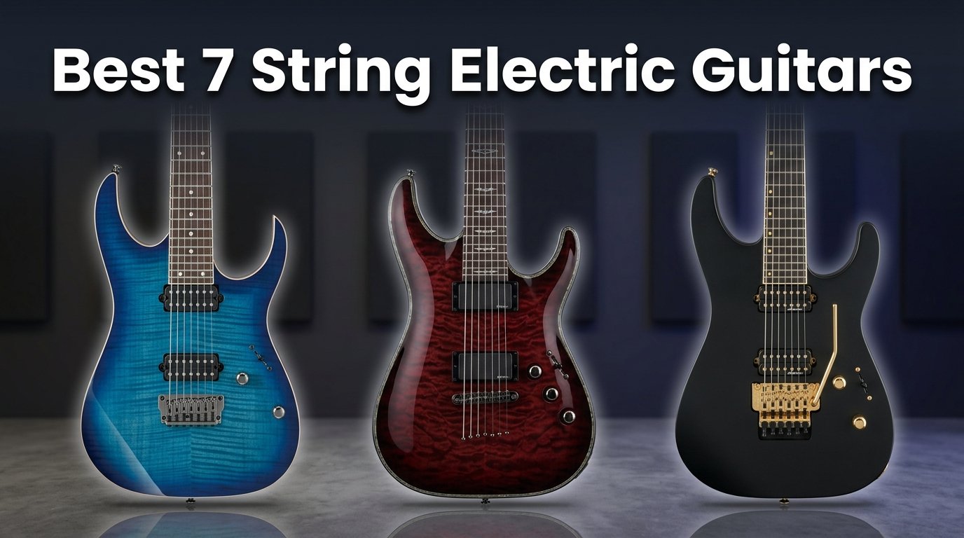 best 7 string electric guitars