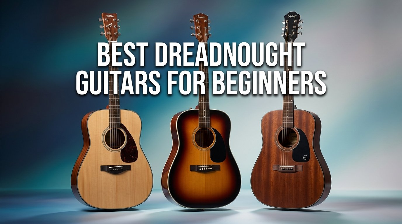 best dreadnought guitars for beginners