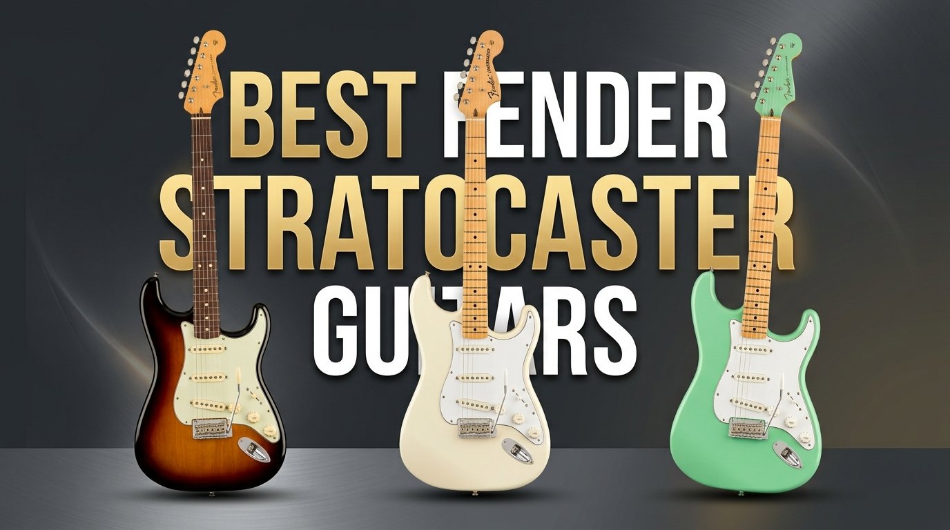 best fender stratocaster guitars