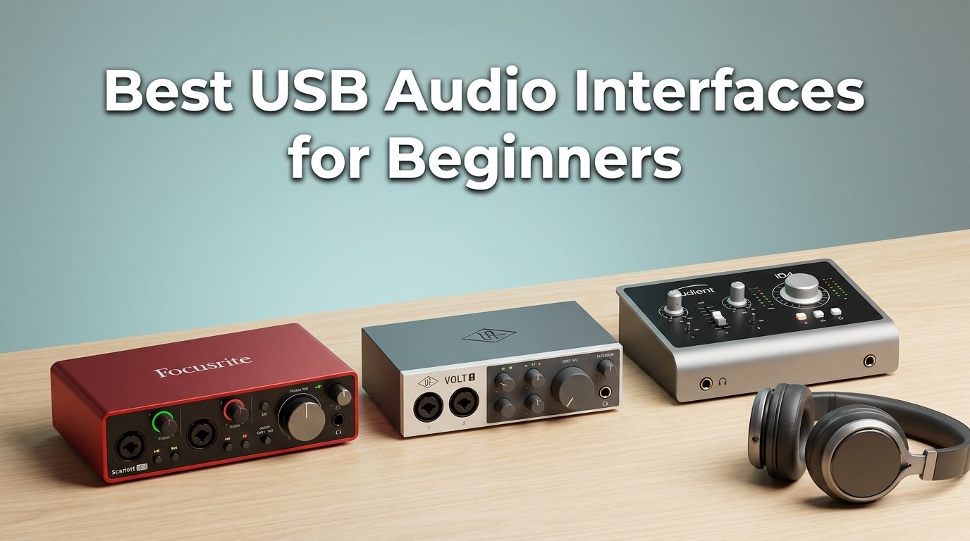 best usb audio interfaces for beginners