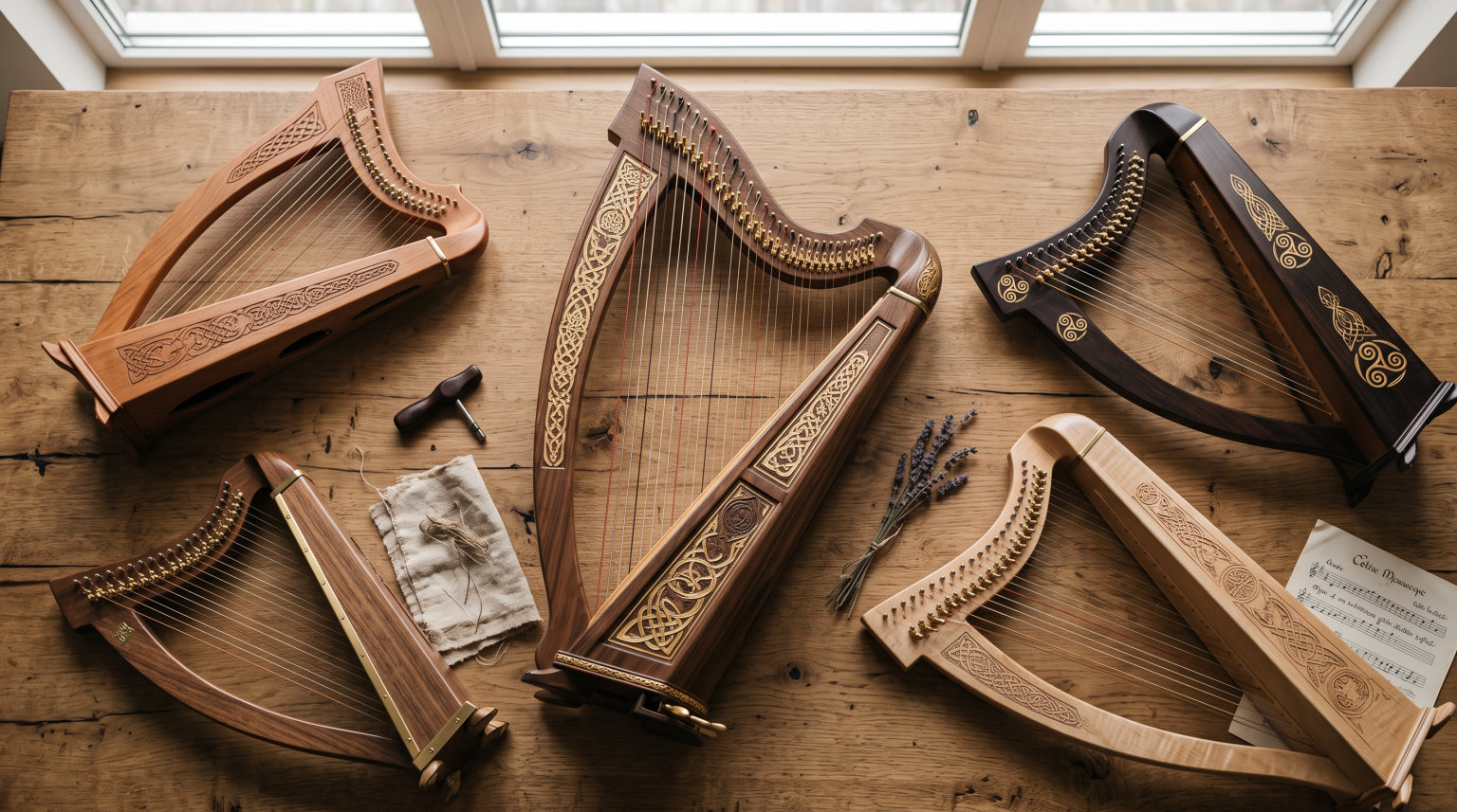 best celtic harps