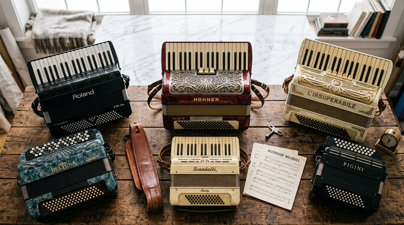 best piano accordions