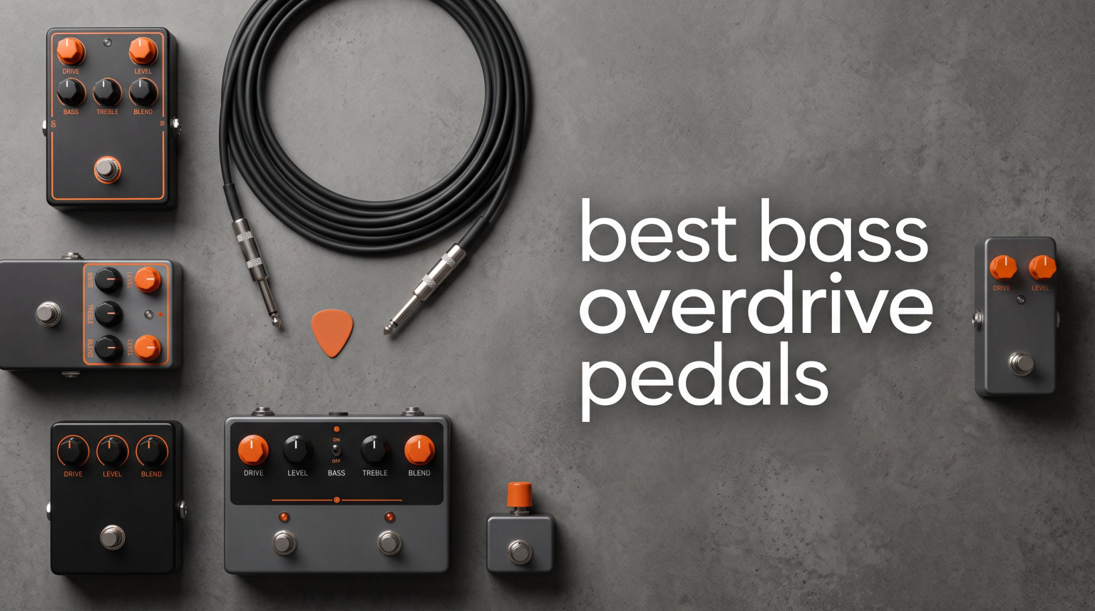 best bass overdrive pedals