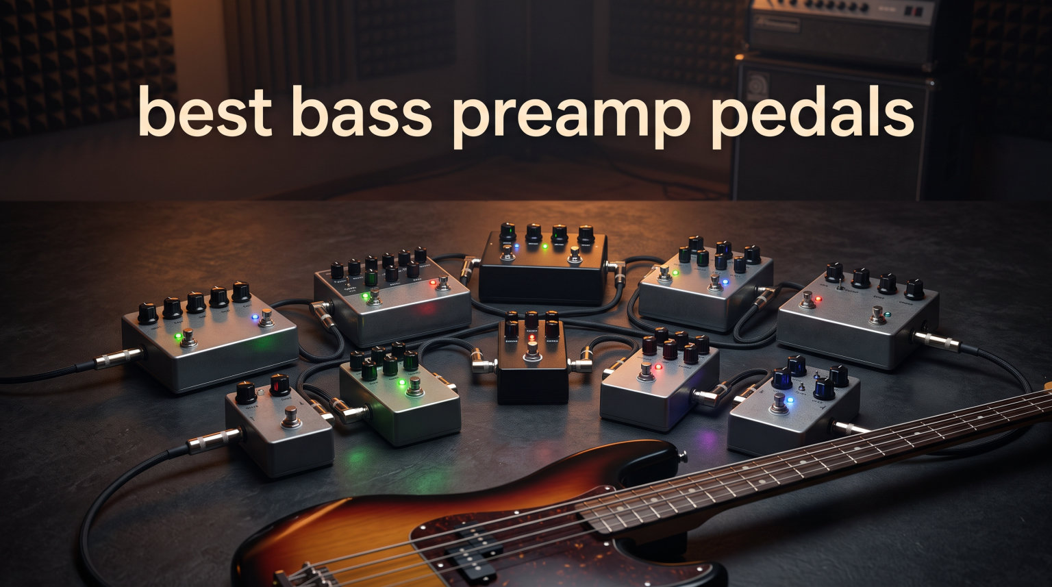 best bass preamp pedals