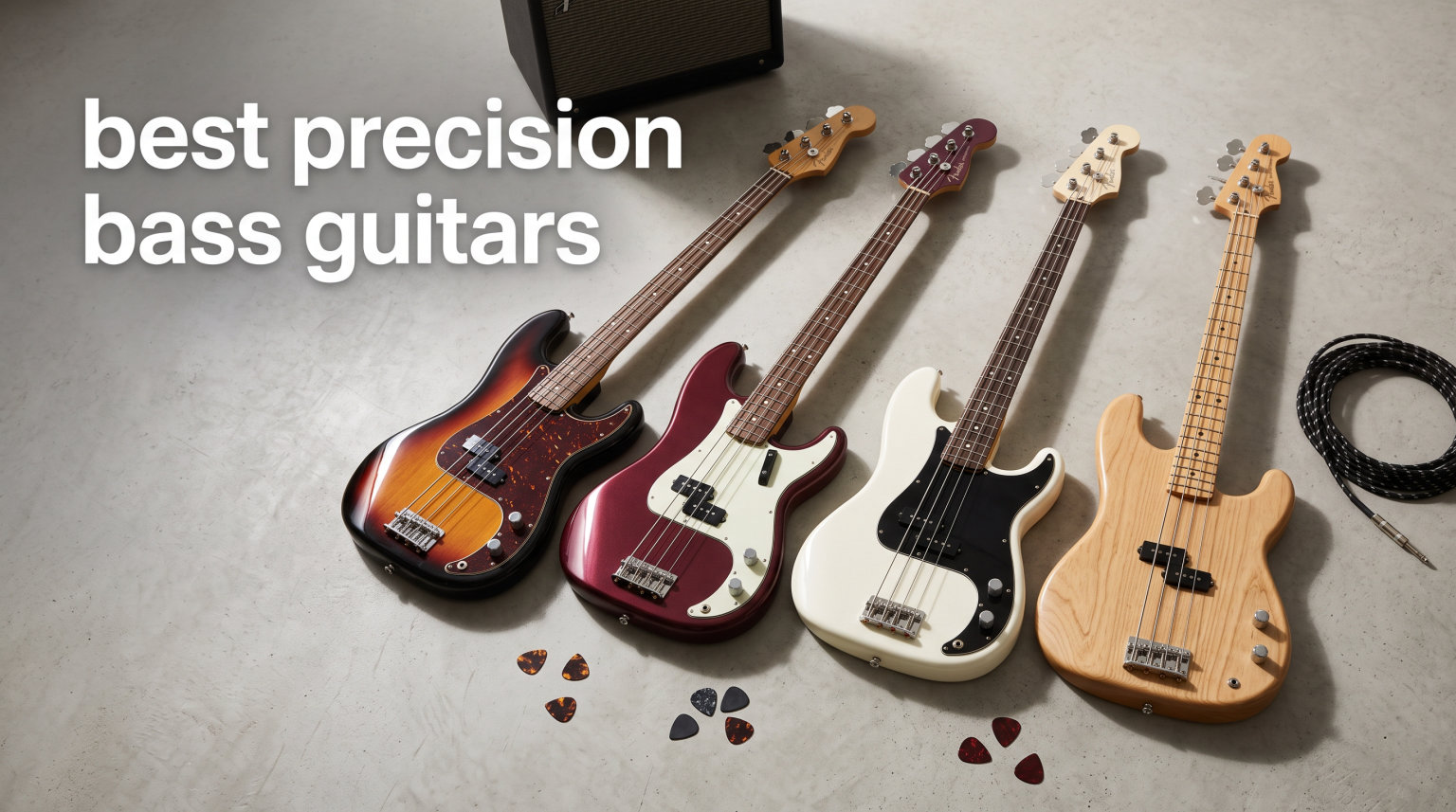 best precision bass guitars