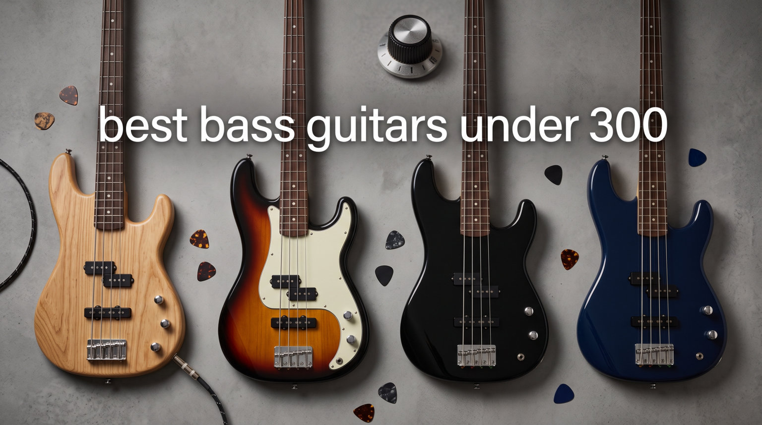 best bass guitars under 300