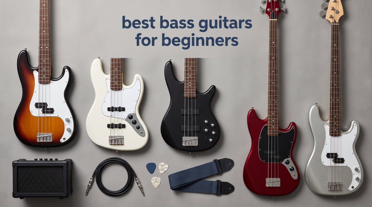best bass guitars for beginners