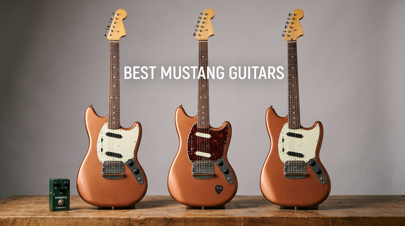 best mustang guitars
