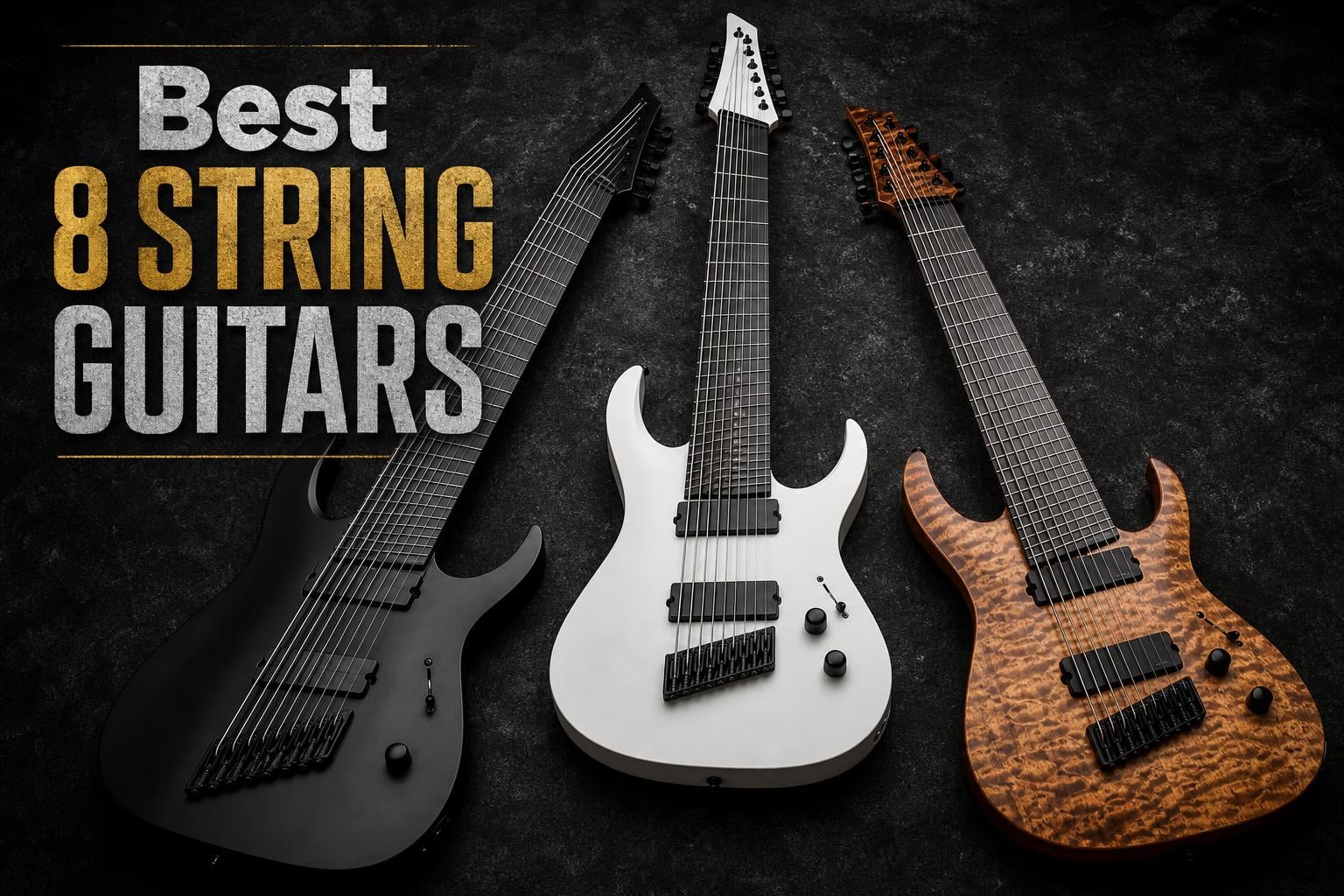 best 8 string guitars