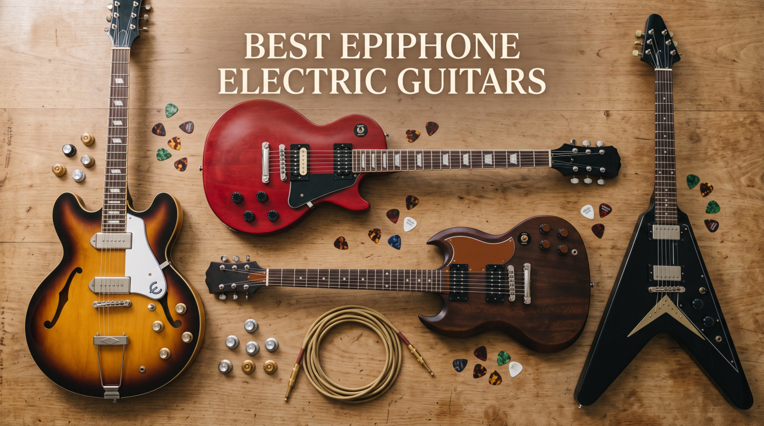best epiphone electric guitars