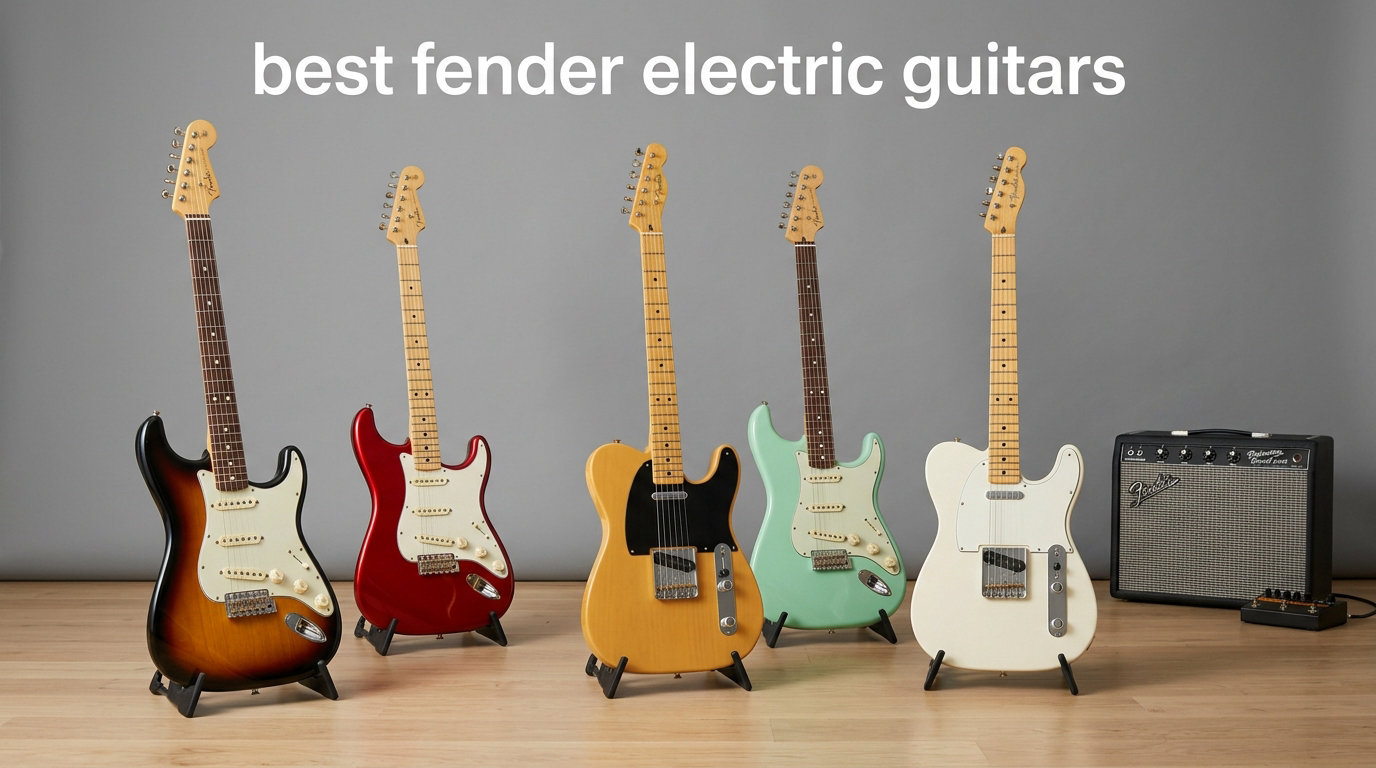 best fender electric guitars