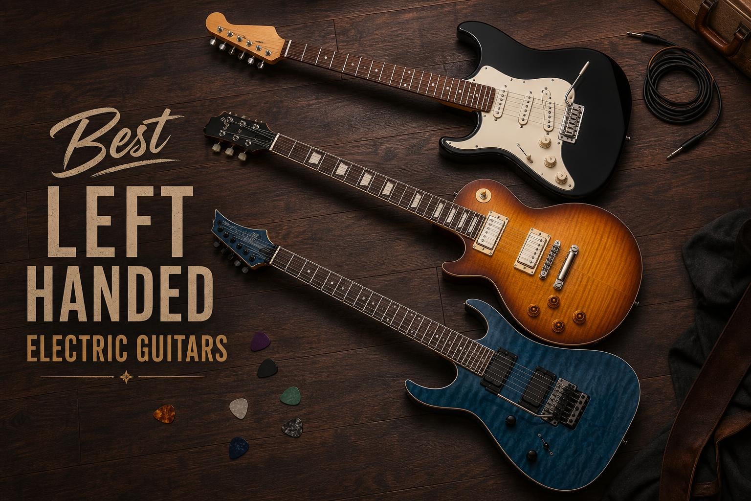 best left handed electric guitars