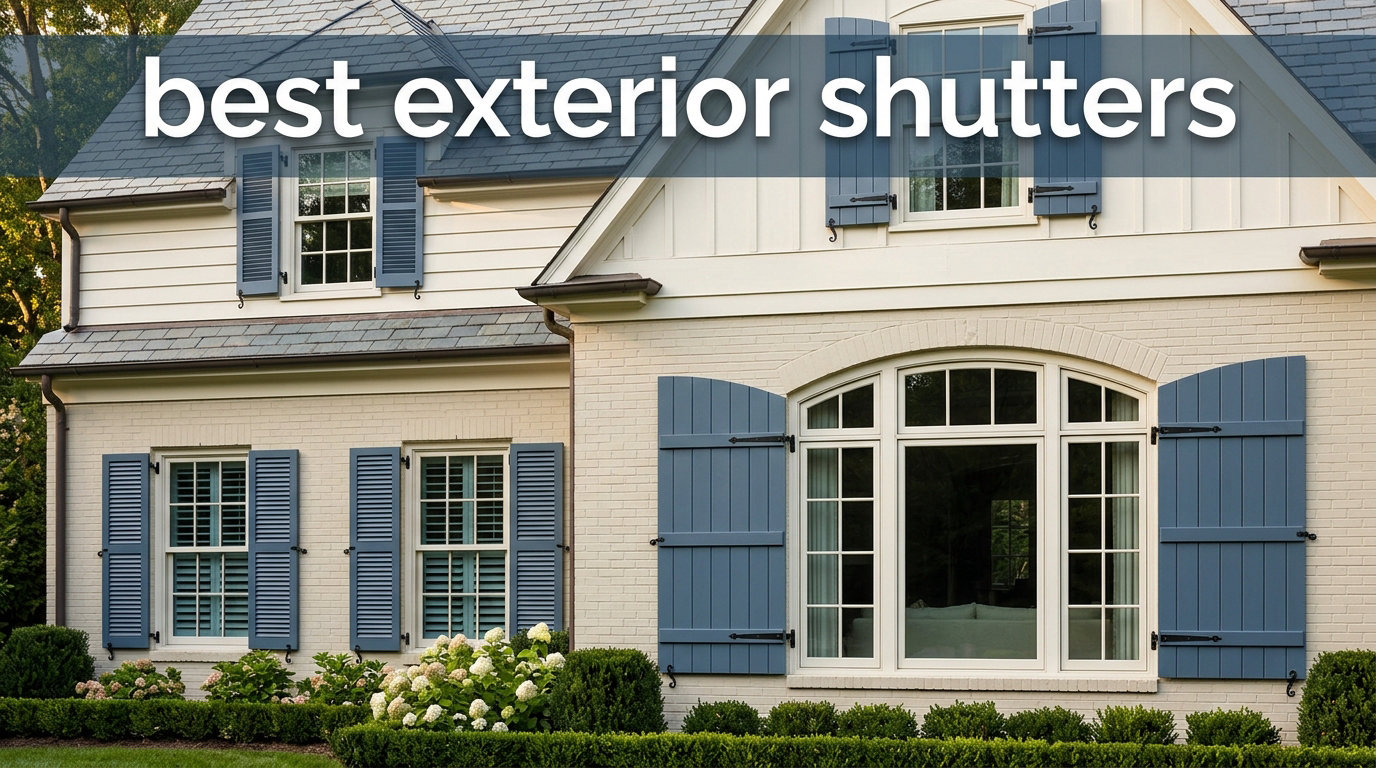 best exterior shutters