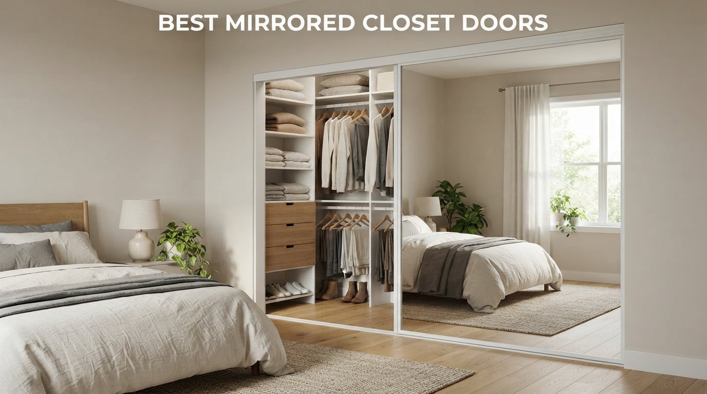 best mirrored closet doors