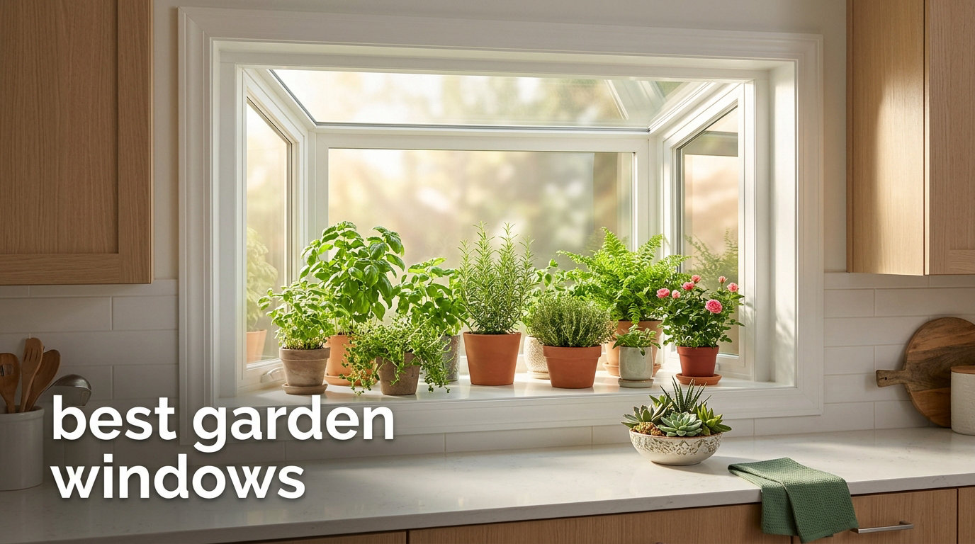 best garden windows
