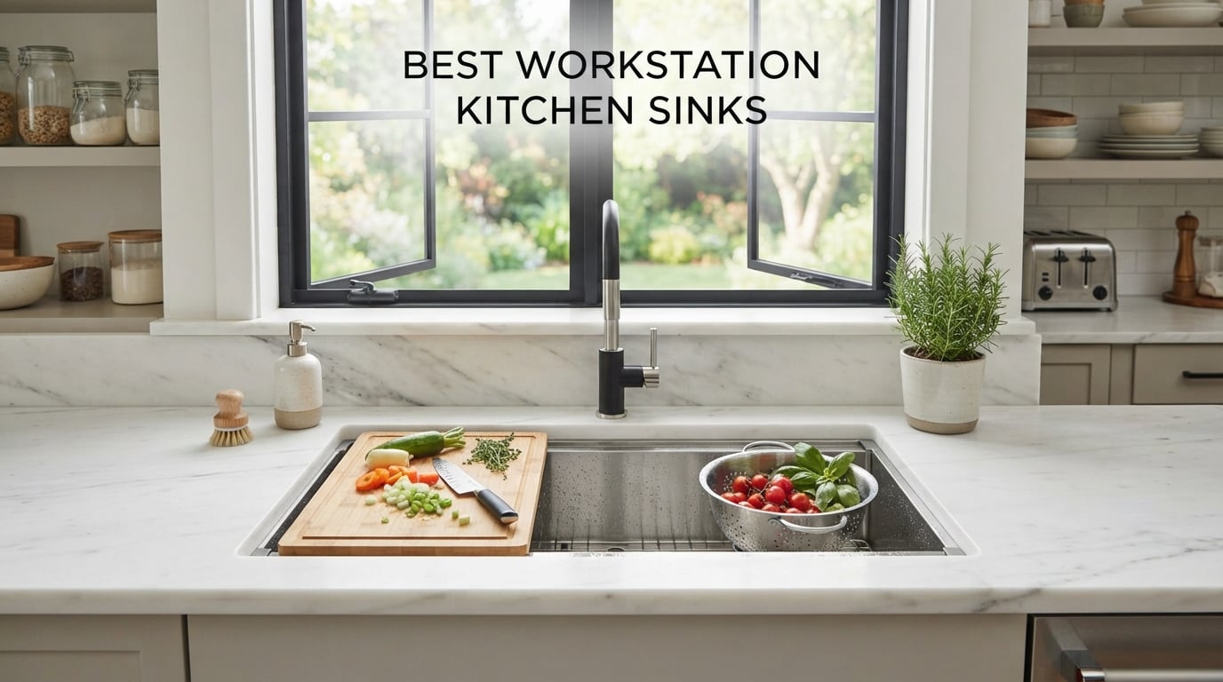best workstation kitchen sinks