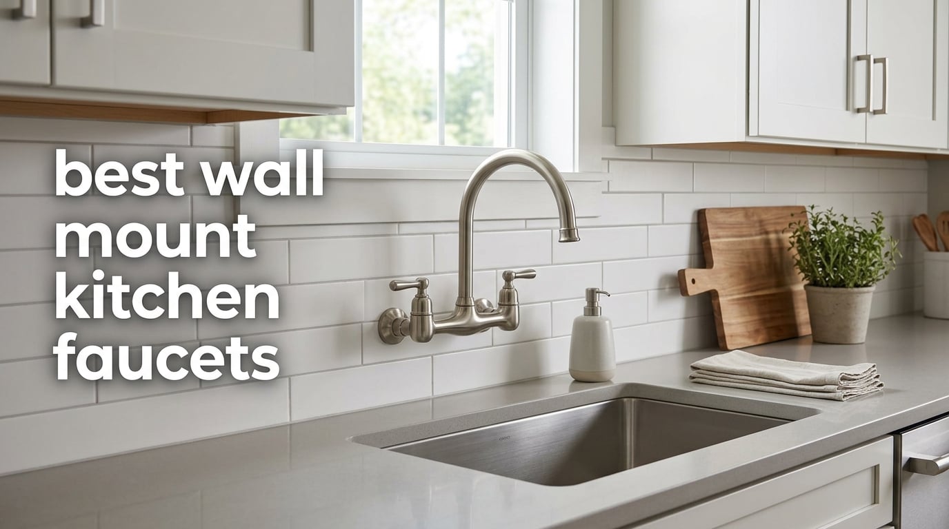 best wall mount kitchen faucets