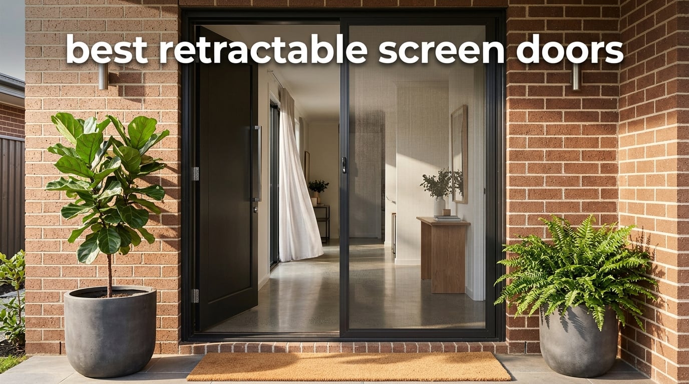 best retractable screen doors