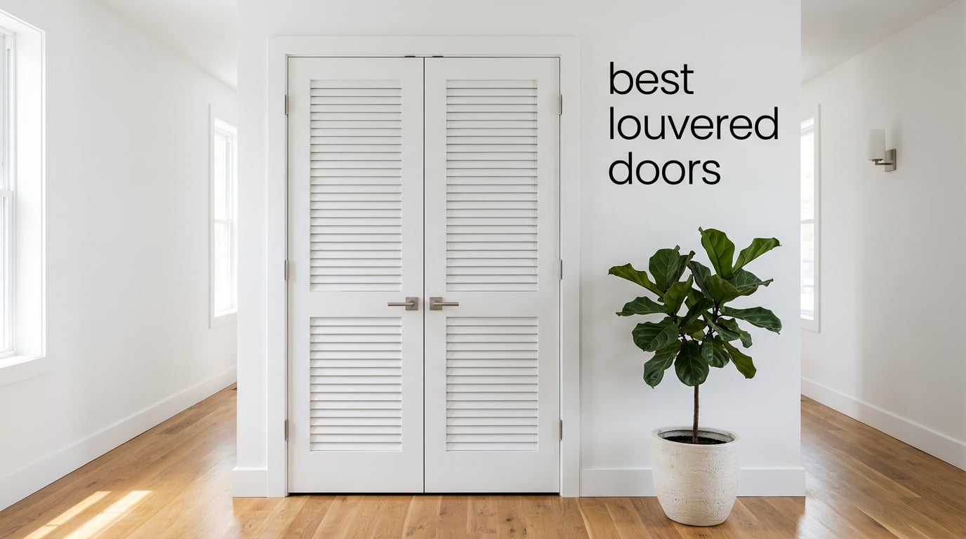 best louvered doors