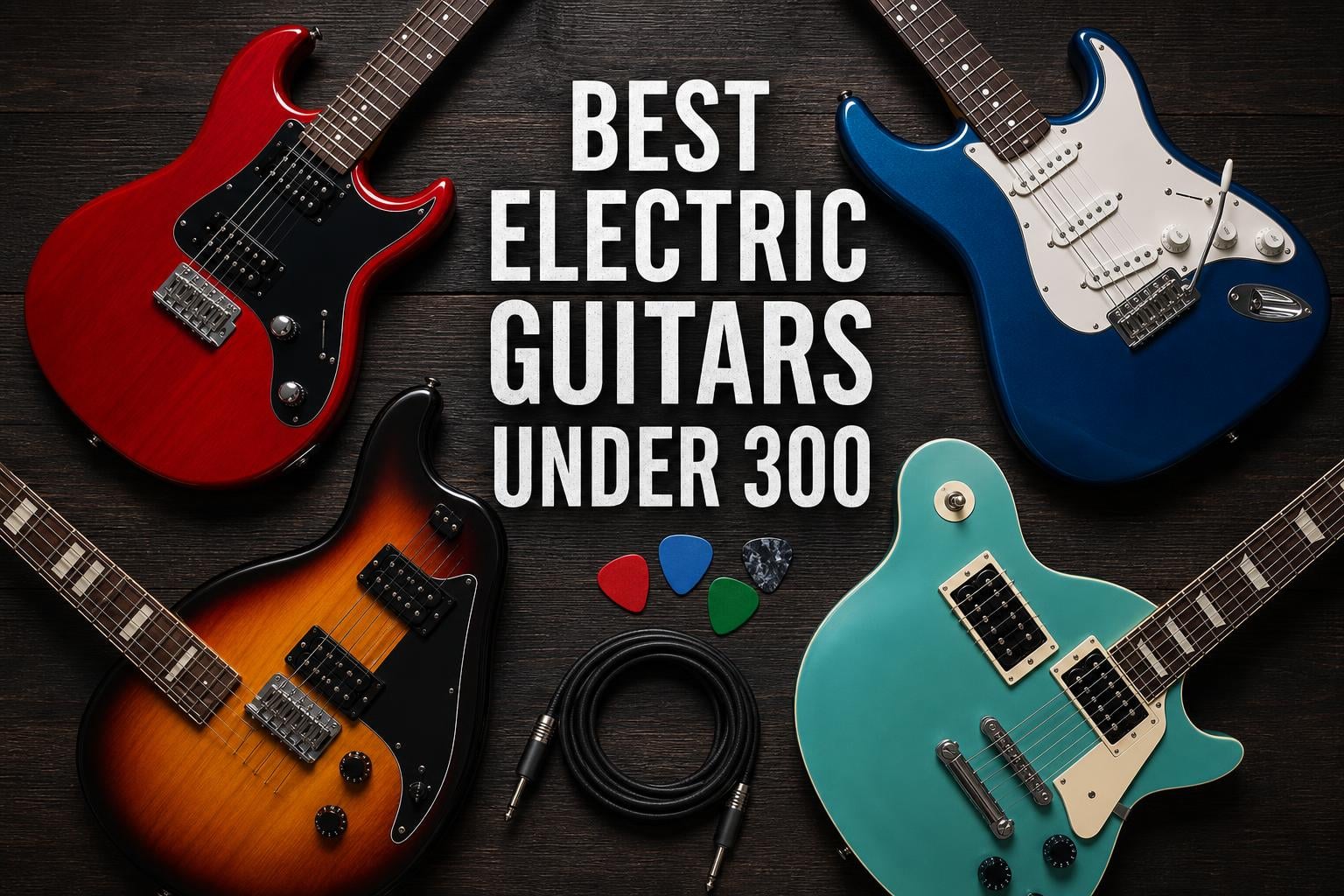 best electric guitars under 300