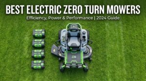 best electric zero turn mowers