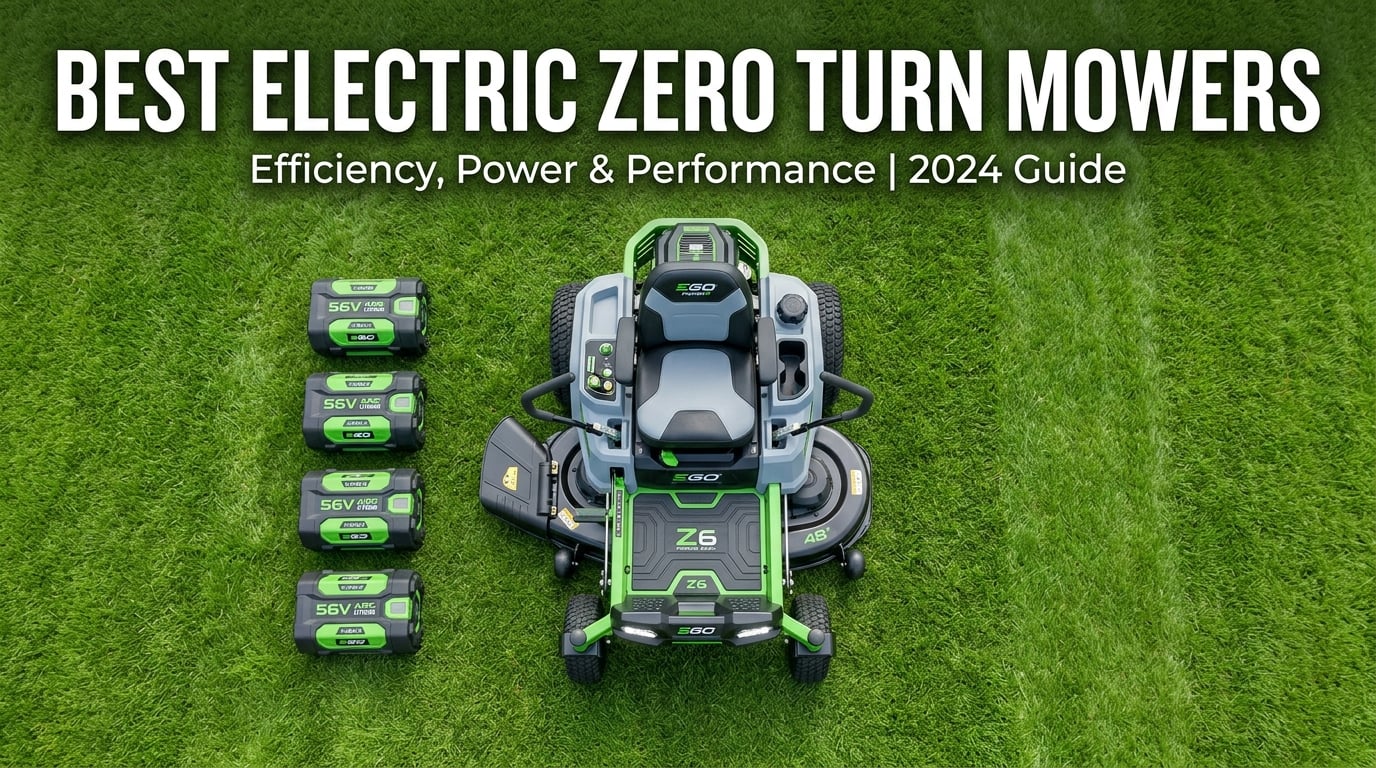 best electric zero turn mowers