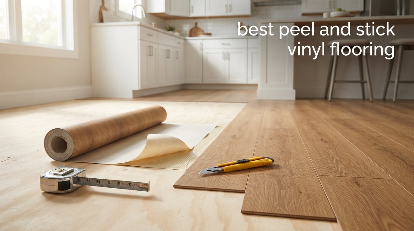 best peel and stick vinyl flooring