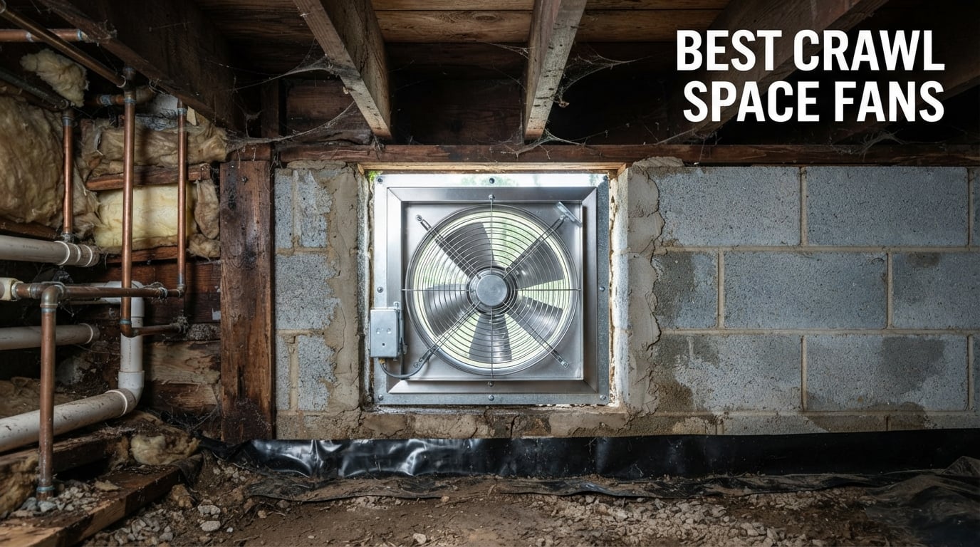 best crawl space fans