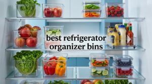 best refrigerator organizer bins